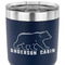Cabin 30 oz Stainless Steel Ringneck Tumbler - Navy - CLOSE UP