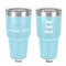 Cabin 30 oz Stainless Steel Ringneck Tumbler - Teal - Double Sided - Front & Back