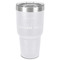 Cabin 30 oz Stainless Steel Tumbler - White - Single-Sided (Personalized)