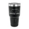 Cabin 30 oz Stainless Steel Tumbler - Black - Single Sided (Personalized)