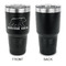 Cabin 30 oz Stainless Steel Ringneck Tumblers - Black - Single Sided - APPROVAL