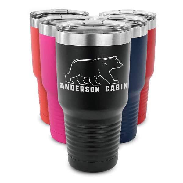 Cabin 30 oz Stainless Steel Ringneck Tumblers - Parent/Main