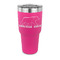 Cabin 30 oz Stainless Steel Ringneck Tumblers - Pink - FRONT