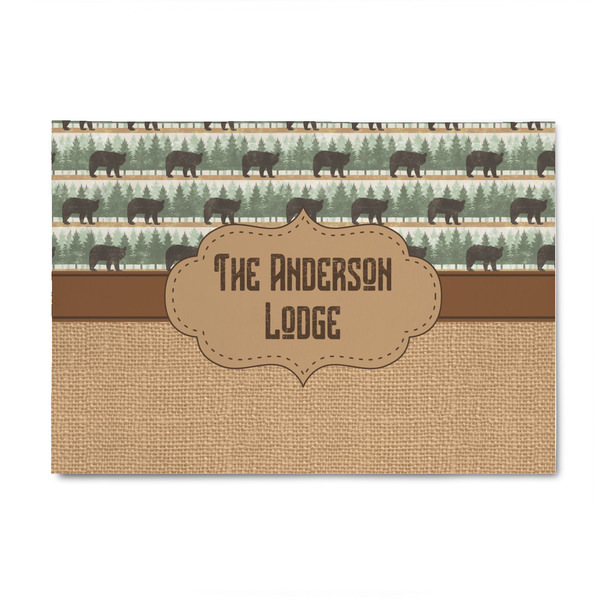 Custom Cabin 4' x 6' Indoor Area Rug (Personalized)