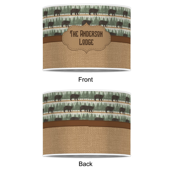 Cabin 8" Drum Lampshade - APPROVAL (Poly Film)