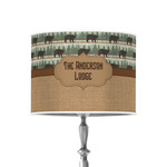 Cabin 8" Drum Lamp Shade - Poly-film (Personalized)