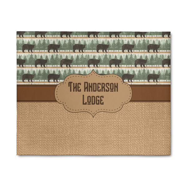 Custom Cabin 8' x 10' Indoor Area Rug (Personalized)
