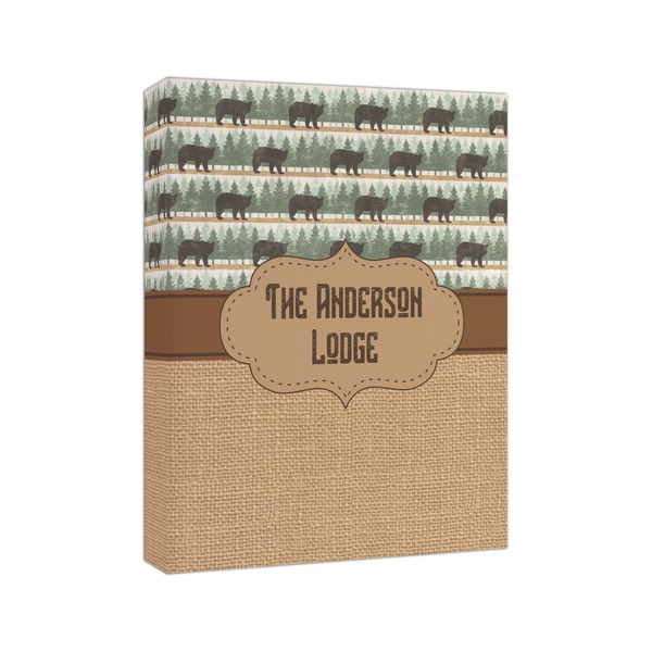 Cabin 8x10 - Canvas Print - Angled View