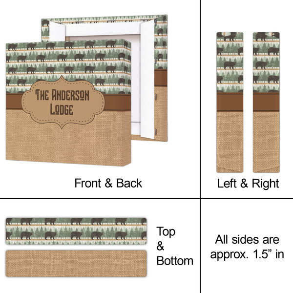 Cabin 8x8 - Canvas Print - Approval