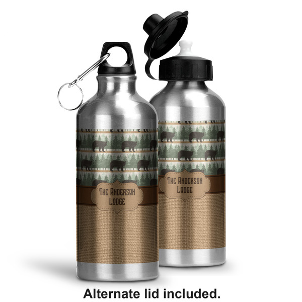 Cabin Aluminum Water Bottle - Alternate lid options