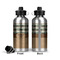 Cabin Aluminum Water Bottle - Front and Back