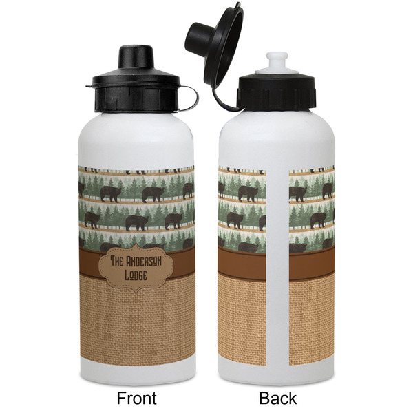 Cabin Aluminum Water Bottle - White APPROVAL