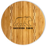 Cabin Bamboo Cutting Board (Personalized)