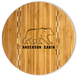 Cabin Bamboo Cutting Board (Personalized)