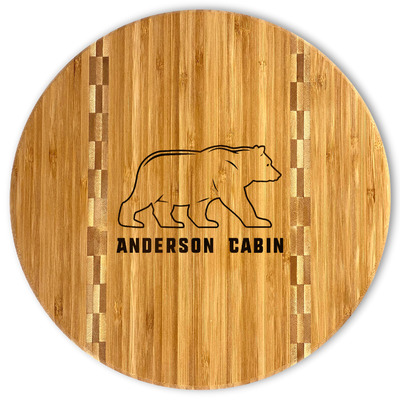 Cabin Bamboo Cutting Board (Personalized)
