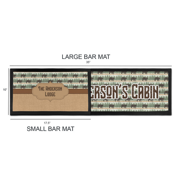 Cabin Bar Mats - Sizing Chart