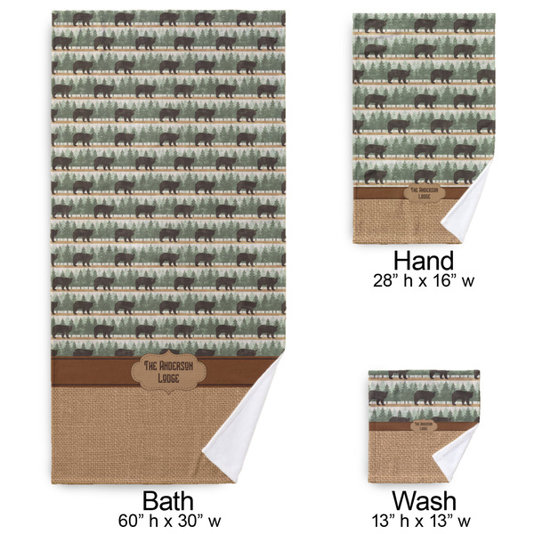 Cabin Bath Towel Sets - 3-piece - Approval
