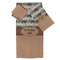 Cabin Bath Towel Set - 3 Pcs (Personalized)