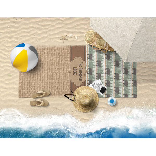 Cabin Beach Towel Lifestyle