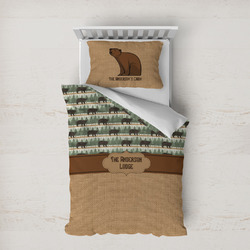 Cabin Duvet Cover Set - Twin XL (Personalized)