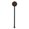 Cabin Black Plastic 5.5" Stir Stick - Round - Single Stick