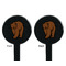 Cabin Black Plastic 7" Stir Stick - Double Sided - Round - Front & Back