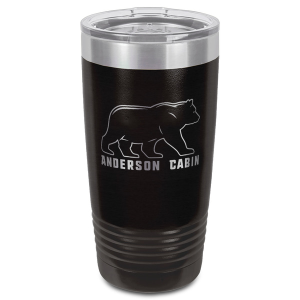 Cabin Black Polar Camel Tumbler - 20oz - Front