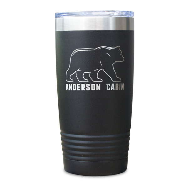 Cabin Black Polar Camel Tumbler - 20oz - Single Sided - Approval