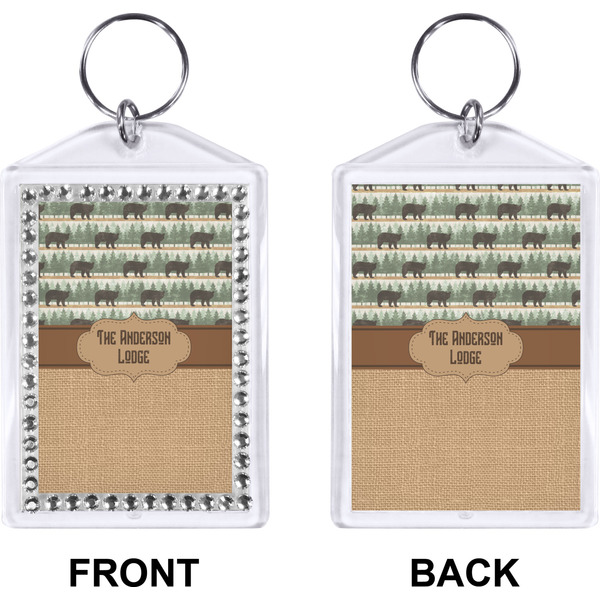 Cabin Bling Keychain (Front + Back)