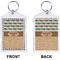 Cabin Bling Keychain (Front + Back)