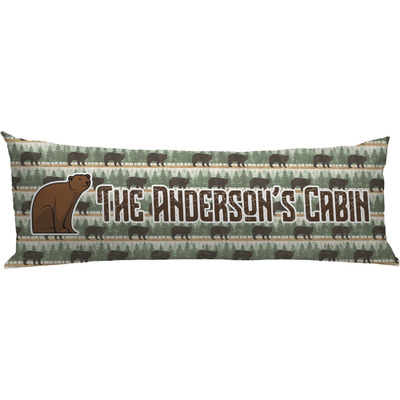 Cabin Body Pillow Case (Personalized)