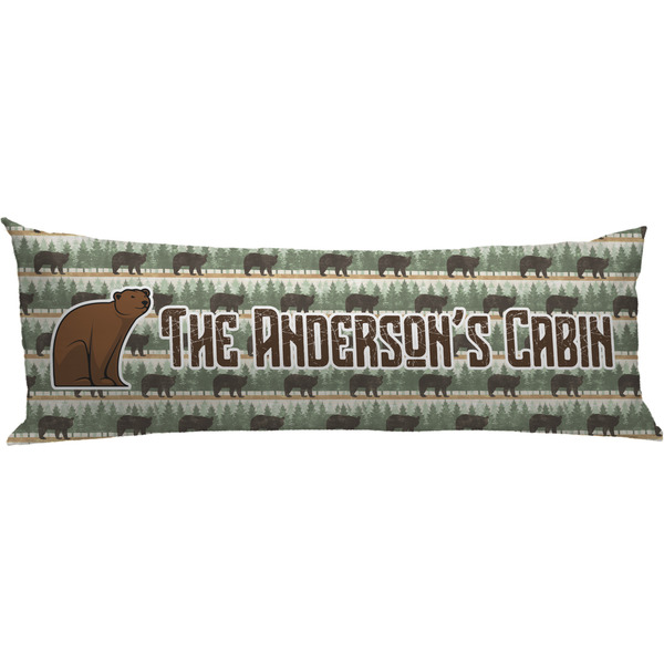 Custom Cabin Body Pillow Case (Personalized)