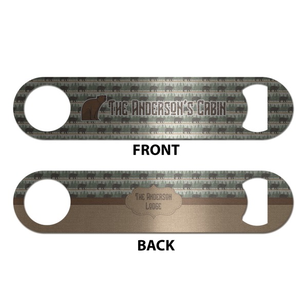Cabin Bottle Opener - Front & Back