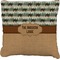 Cabin Faux-Linen Throw Pillow 16" (Personalized)