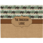 Cabin Woven Fabric Placemat - Twill w/ Name or Text