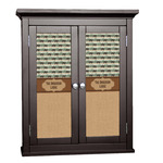 Cabin Cabinet Decal - Large (Personalized)