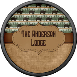 Cabin Cabinet Knob (Black) (Personalized)