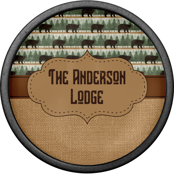 Cabin Cabinet Knob - Black - Front