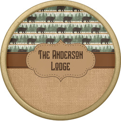 Cabin Cabinet Knob - Gold (Personalized)