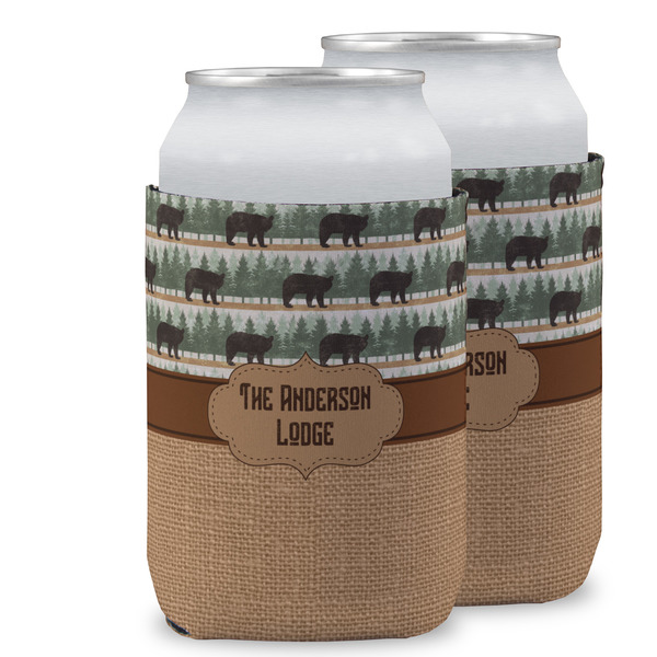 Custom Cabin Can Cooler (12 oz) w/ Name or Text