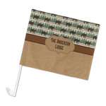 Cabin Car Flag - Large (Personalized)