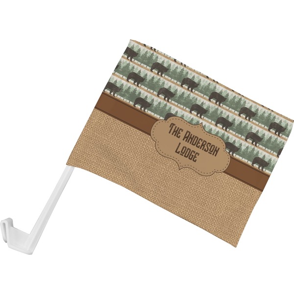 Custom Cabin Car Flag - Small w/ Name or Text