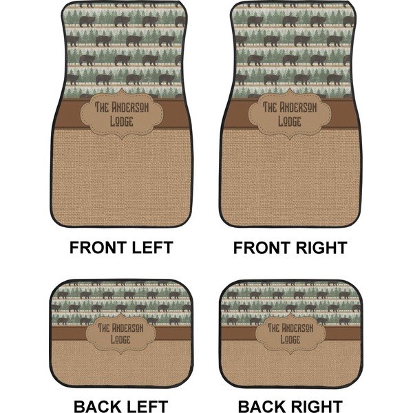 Cabin Car Floor Mats Set (2F + 2B)