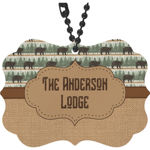 Custom Cabin Rear View Mirror Decor (Personalized)