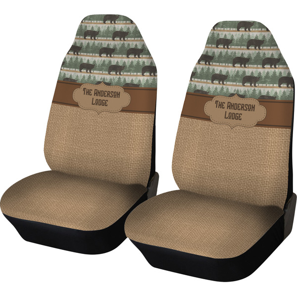 Custom Cabin Car Seat Covers (Set of Two) (Personalized)