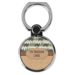 Cabin Cell Phone Ring Stand & Holder (Personalized)