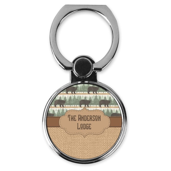 Custom Cabin Cell Phone Ring Stand & Holder (Personalized)