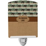 Cabin Ceramic Night Light (Personalized)