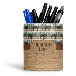 Cabin Ceramic Pen Holder