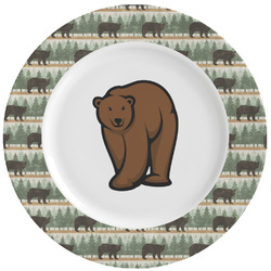 Cabin Ceramic Dinner Plates (Set of 4)